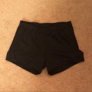 Black shorts